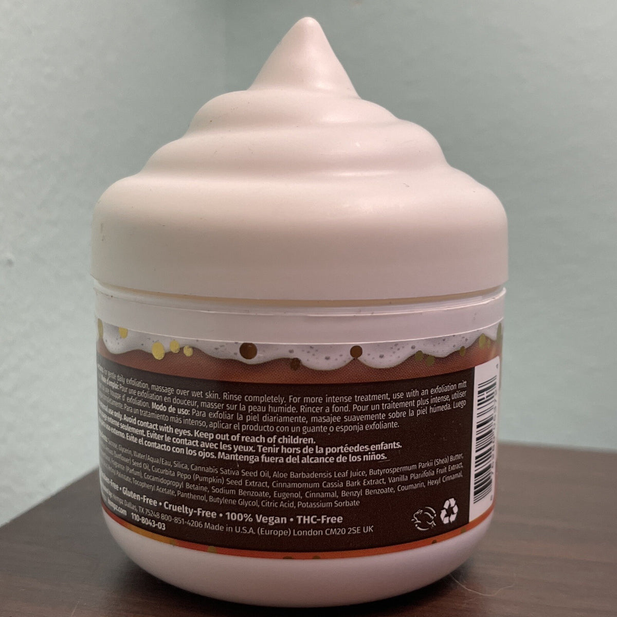 Hempz Pumpkin Spice & Vanilla Chai Herbal Sugar Scrub Fall 2023