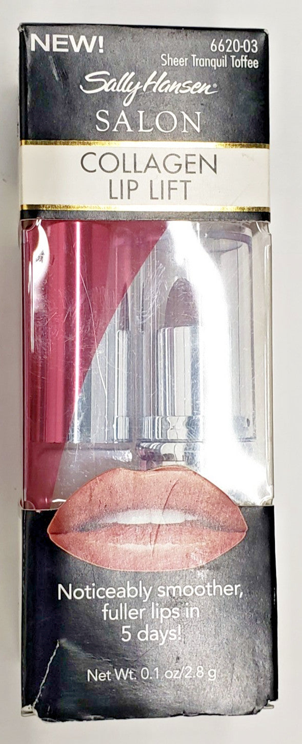 Lip Plumper & Lip Gloss Set - Collagen Lip Lift Sheer Tranquil Toffee