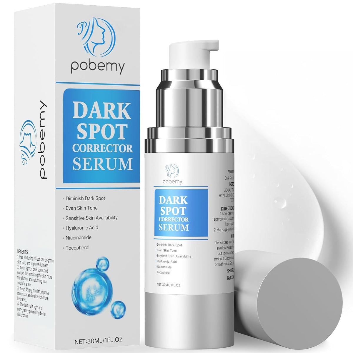 Dark Spot Corrector Cream for Face and Body Sun Spots - Unbranded