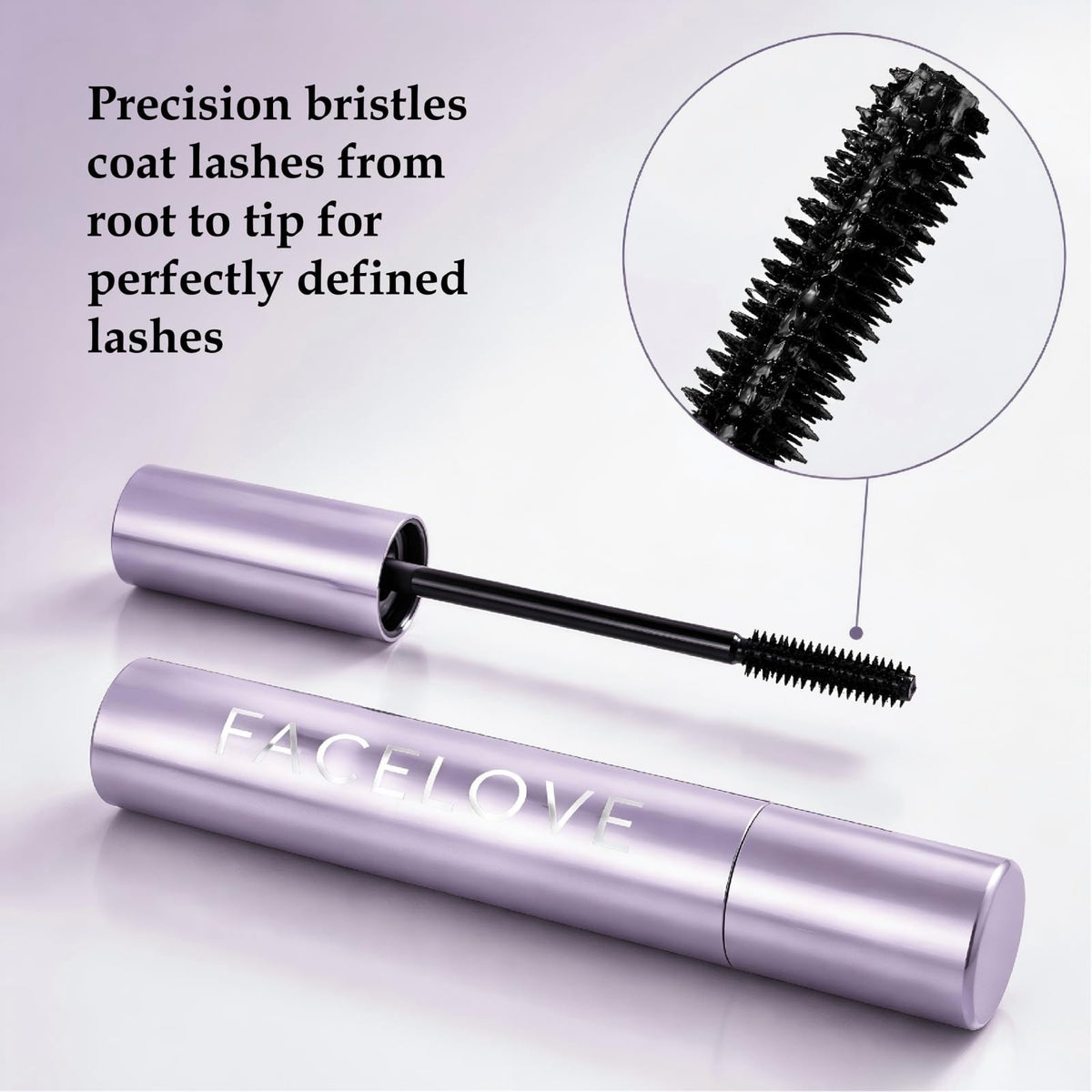 Lengthening and Volumizing Mascara for Sparse Lashes - Natural Look