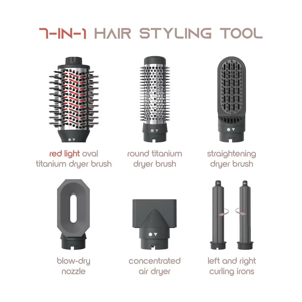 SLF Red Light Therapy 7-in-1Air Styler