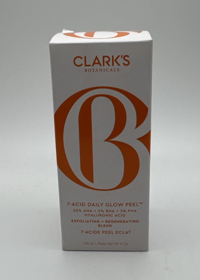 Daily Face Peel with AHAs BHAs PHAs - 120mL Skin Exfoliator for Pores & Discoloration