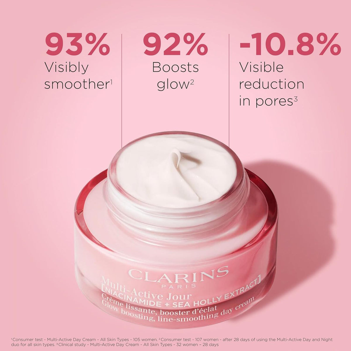 Clarins Skin Care Starter Set with Double Serum – Hydrating & Brightening