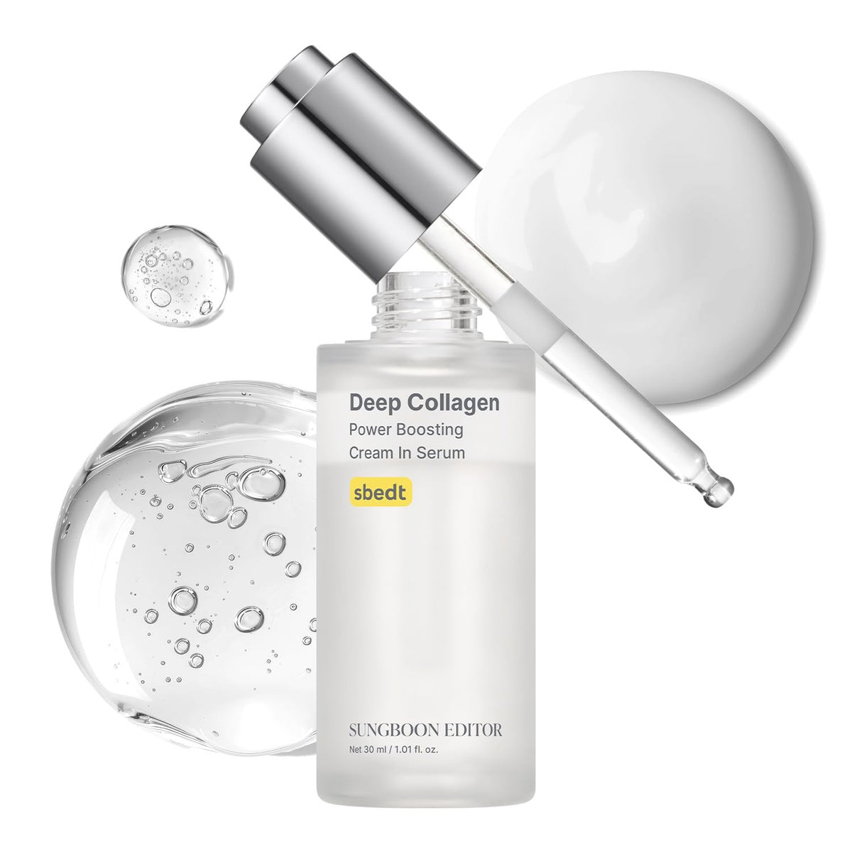 Deep Collagen Serum with Niacinamide & Volufiline - Hydrating Korean Skincare