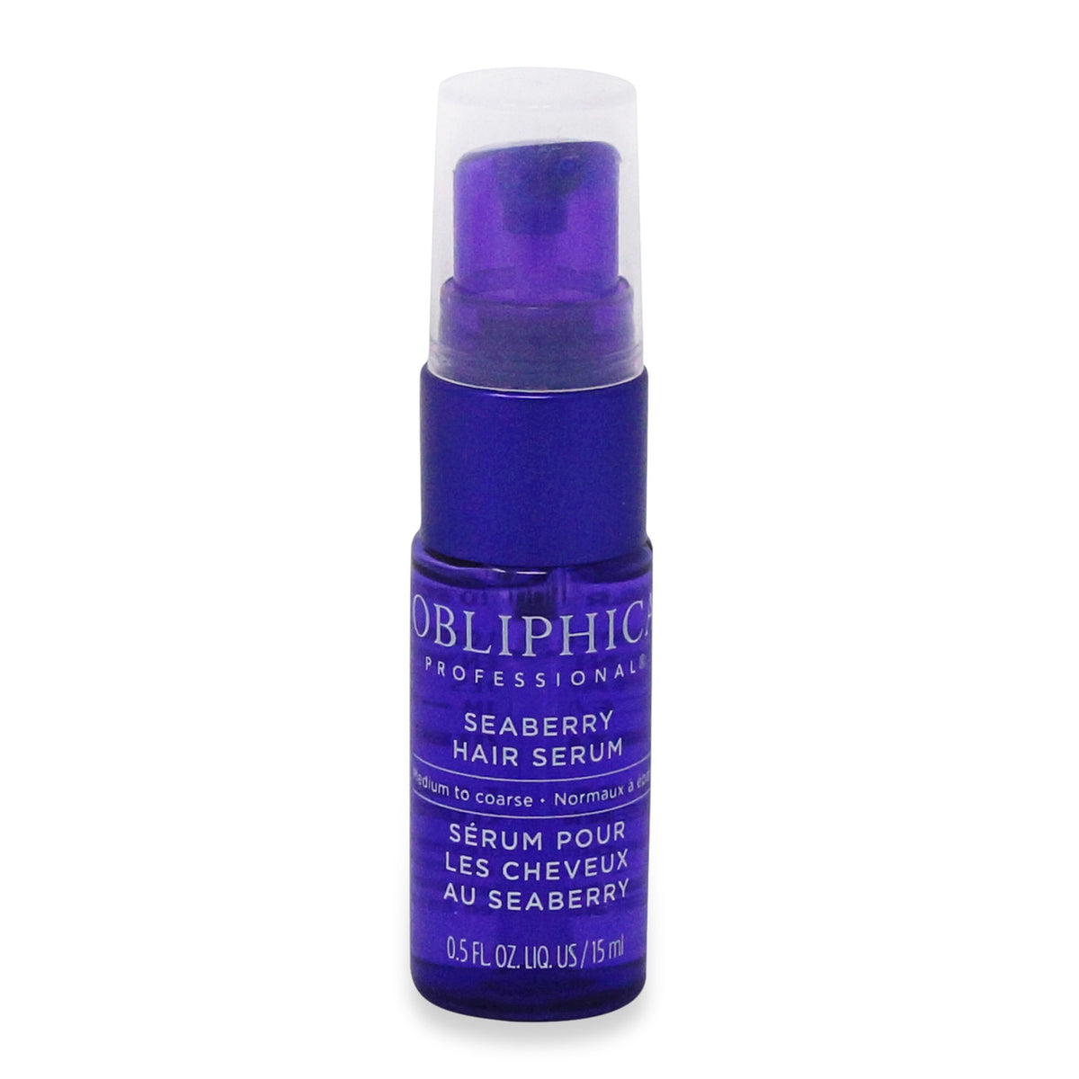 Obliphica Seaberry Hair Serum Medium to Coarse 0.5 oz
