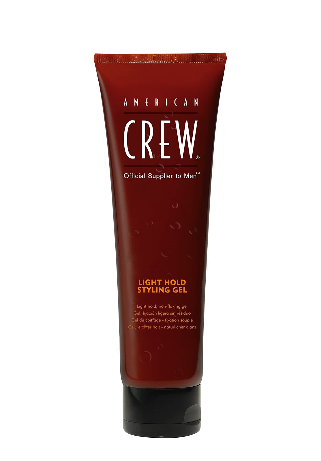 American Crew Light Hold Gel - Non-Flaking Hair Styling Gel, 8.4 Fl Oz