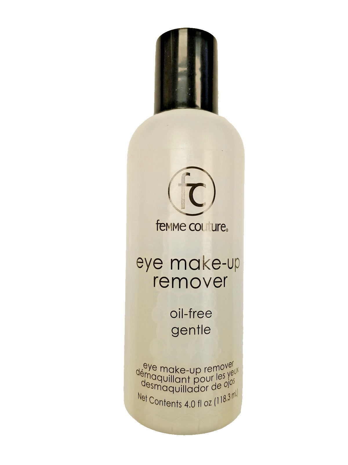 Eye Makeup Remover - Femme Couture Get Removed 4 oz, Gentle Eye Makeup Cleanser