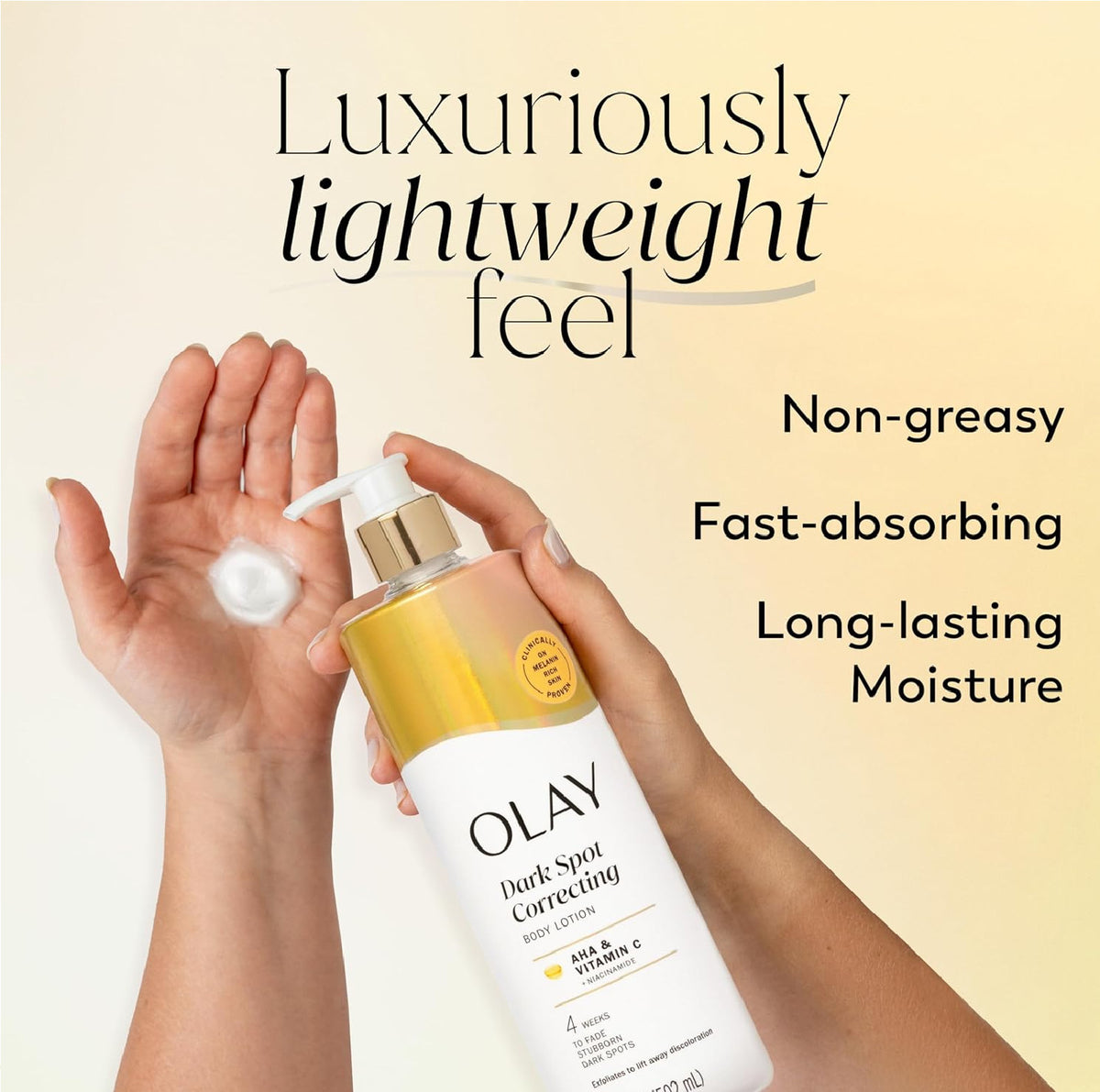 Olay Body Lotion for Women - Dark Spot Correcting, 502ml