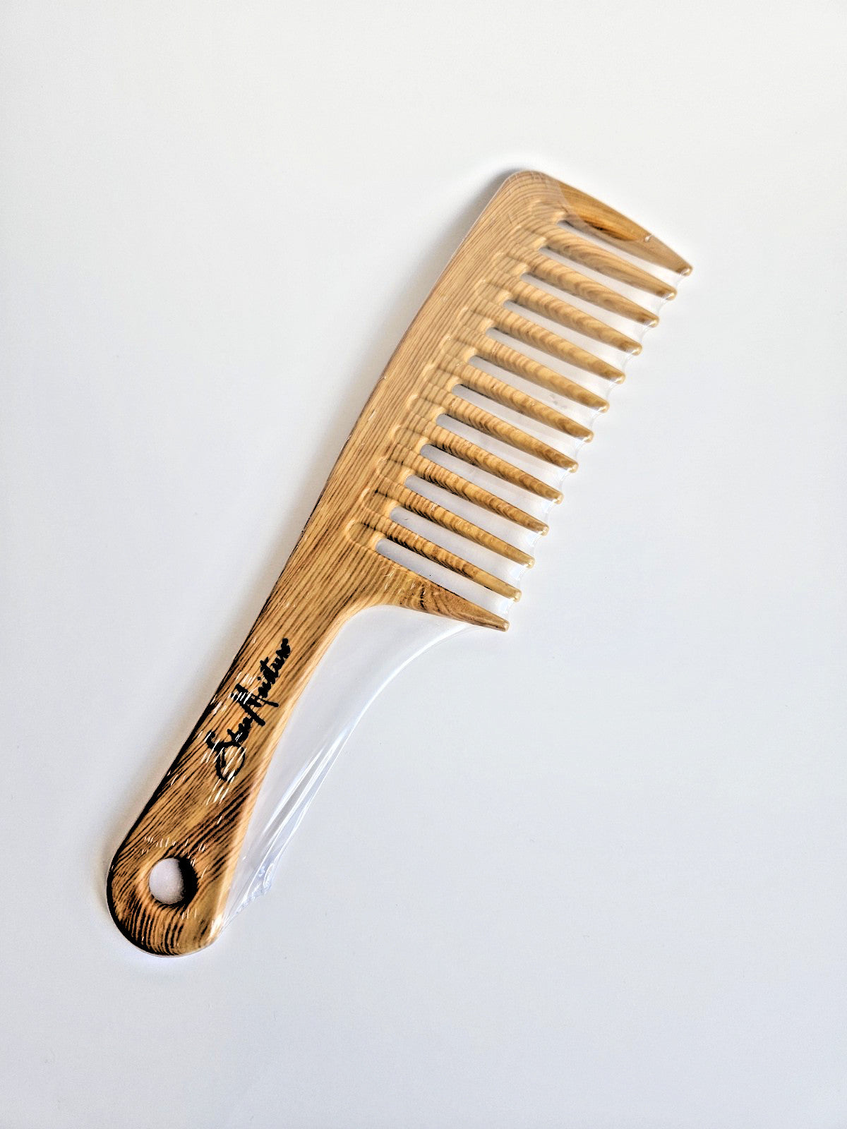 Wooden Wide Tooth Comb for Gentle Detangling - Shea Moisture