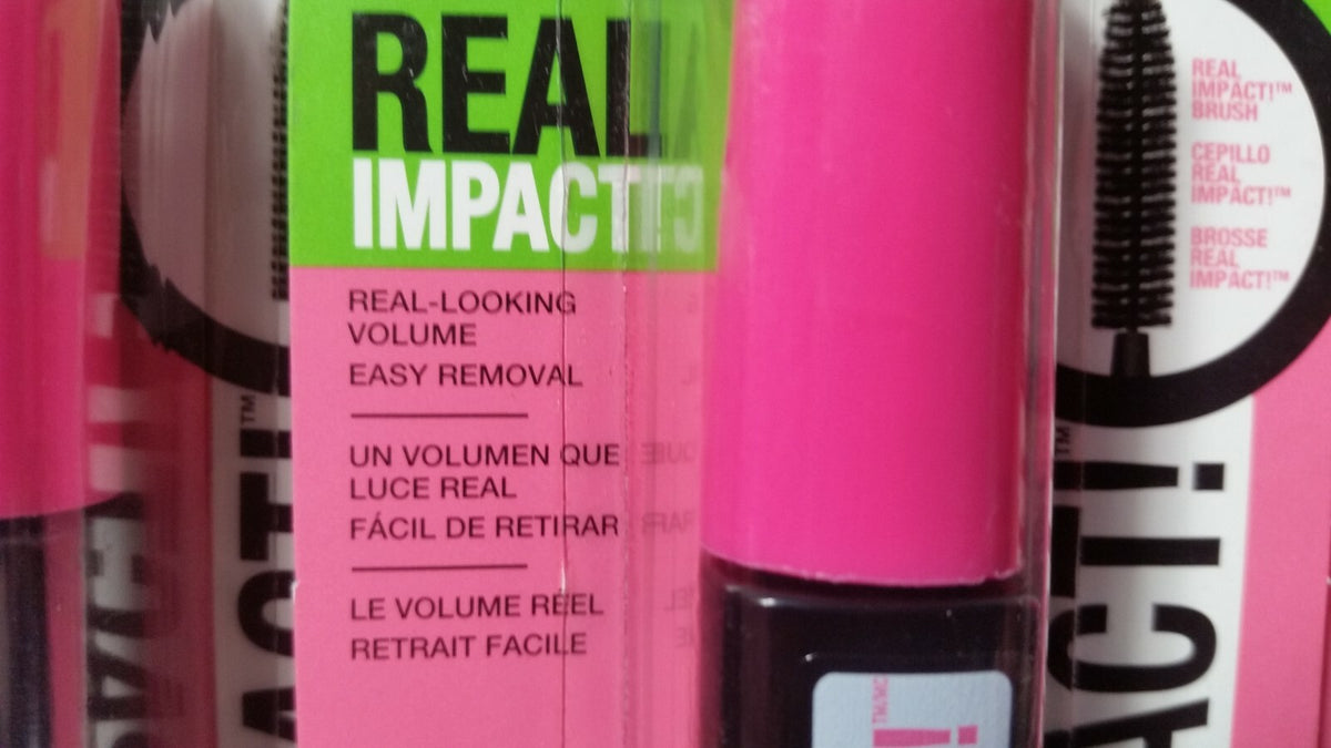 Maybelline Great Lash Real Impact Mascara 5 Pack - Very Black Volume