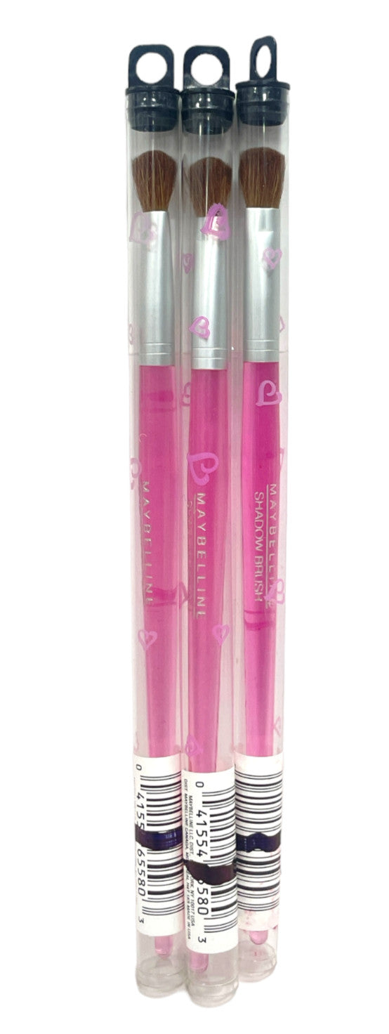 Maybelline Eye Shadow Brush Set - Pink, Pack of 3