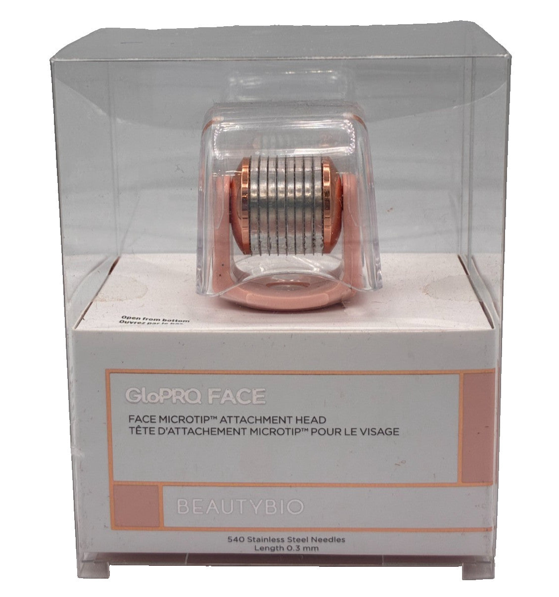 BeautyBio GloPRO Face Micro Tip Attachment - Pink - New In Box