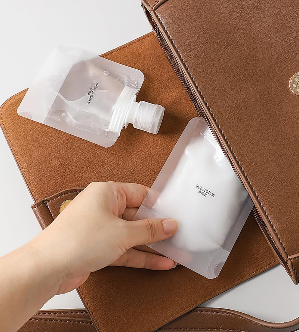 Travel Bottles Set TSA Approved Leak-Proof Refillable Toiletry Containers