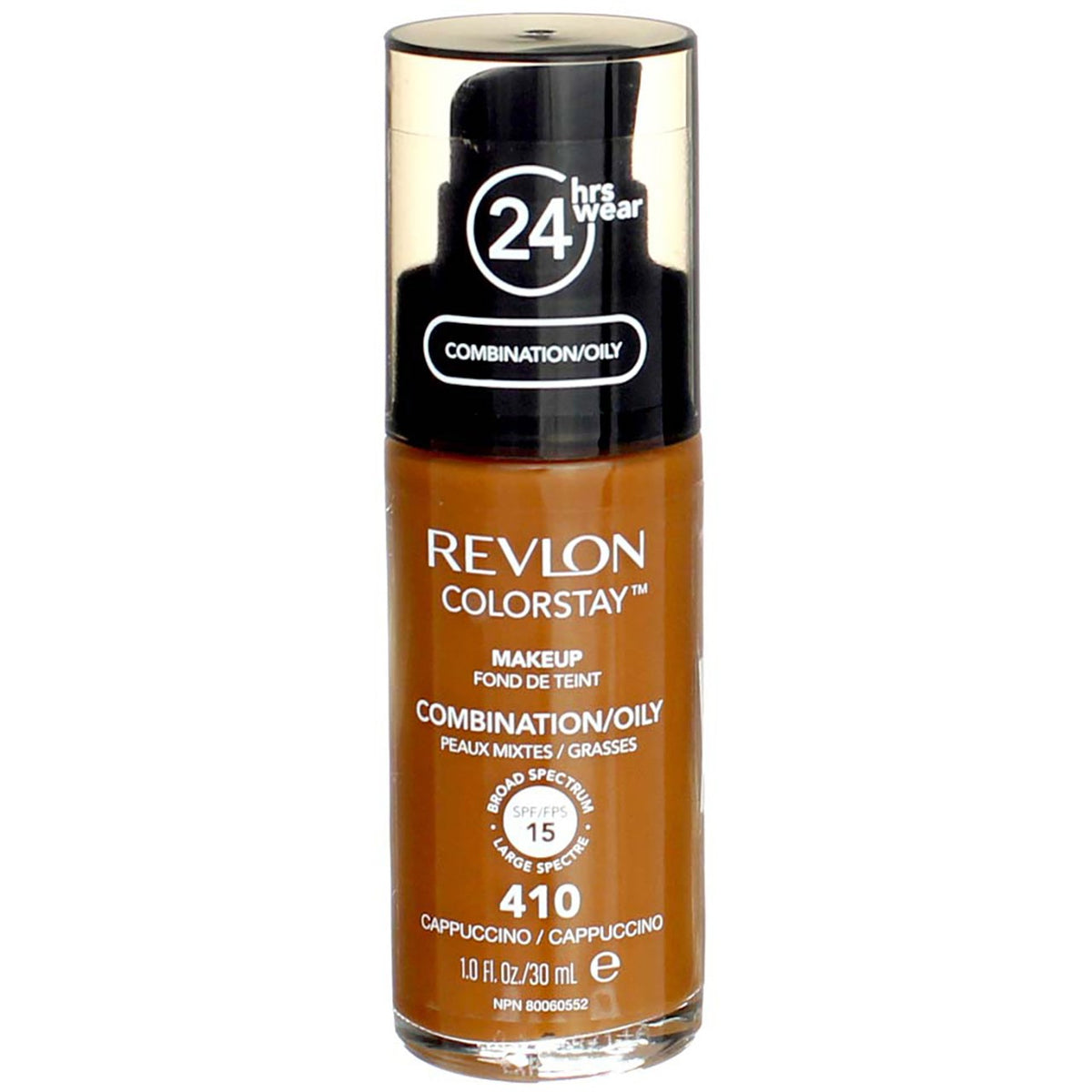 Revlon ColorStay Foundation for Oily & Combination Skin - Cappuccino 410