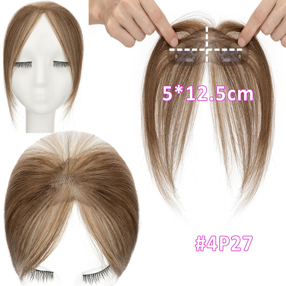 Clip-In Human Hair Bangs Extensions - Thick, Wispy, French & Air Styles
