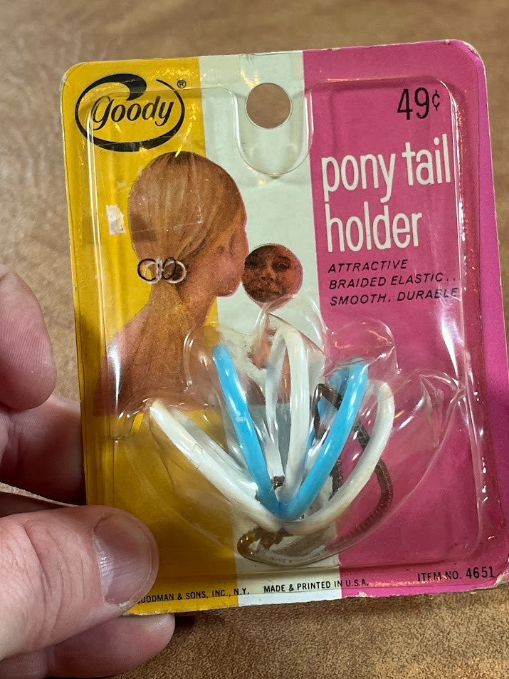 Goody Ponytail Holder Sealed 1970s New Vintage 4651