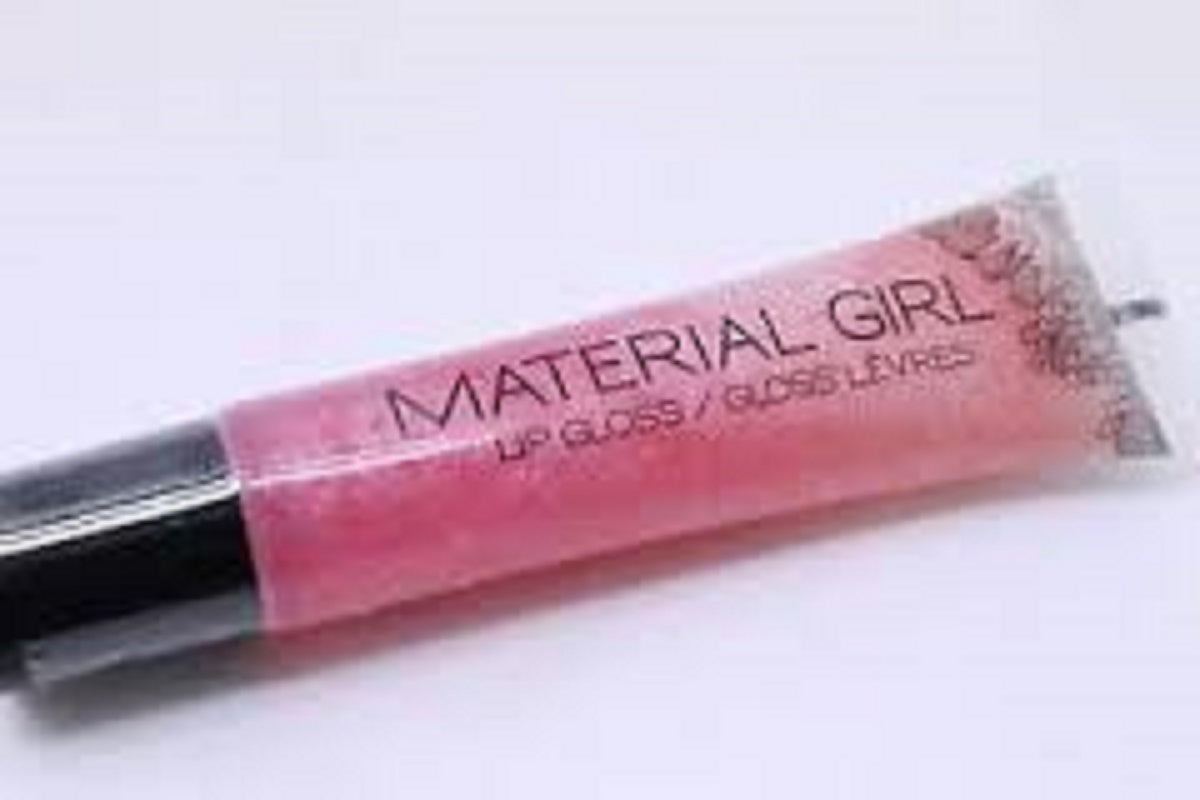 Material Girl Pink Crush Lip Gloss 0.45 oz - Moisturizing Lip Shine
