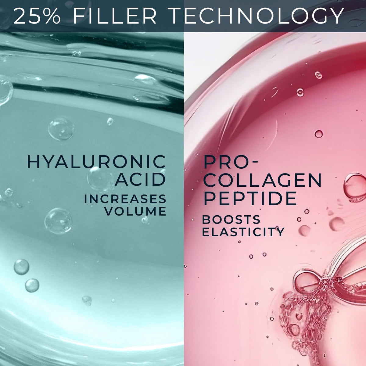 Lip Volumizer Treatment with Peptides - Smoothing & Plumping Serum - 2 Pack