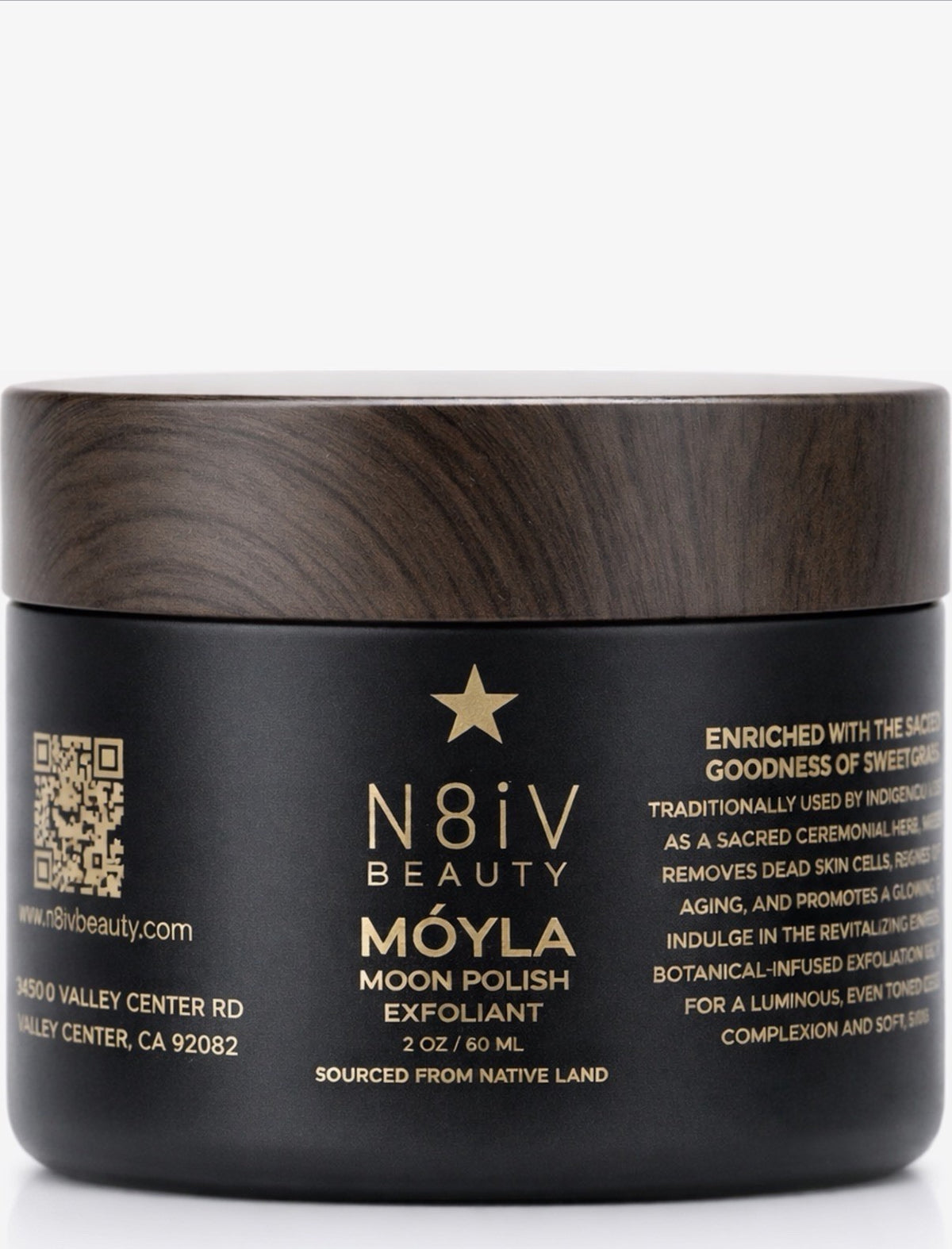 N8iV Beauty Moon Polish Exfoliant 2 oz 60 ml