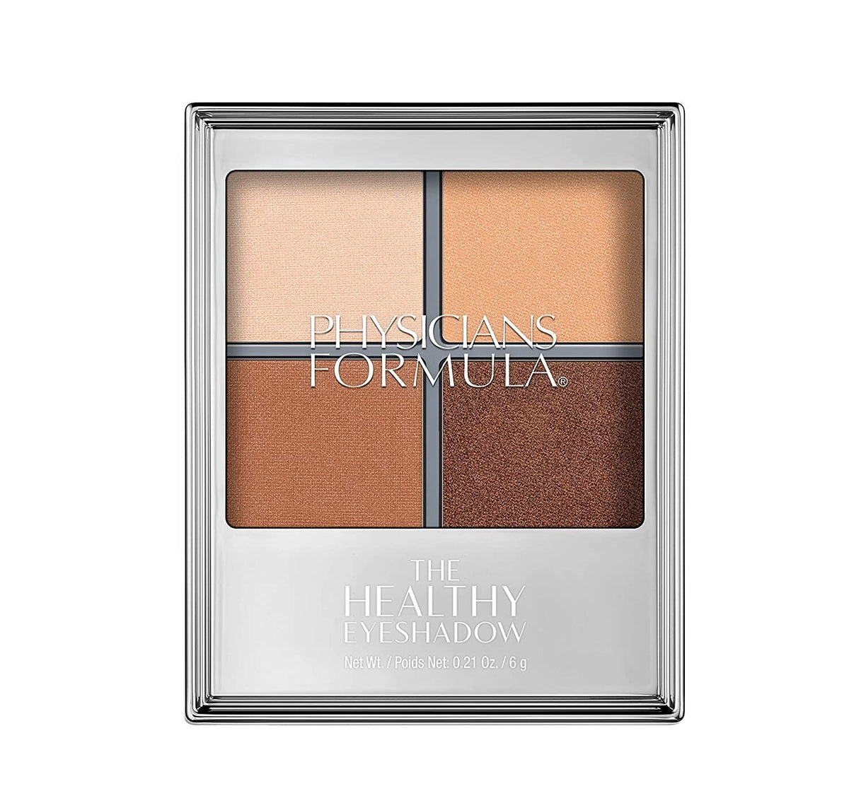 Eyeshadow Palette - Nude Quad with Anti-Aging & Vegan Ingredients