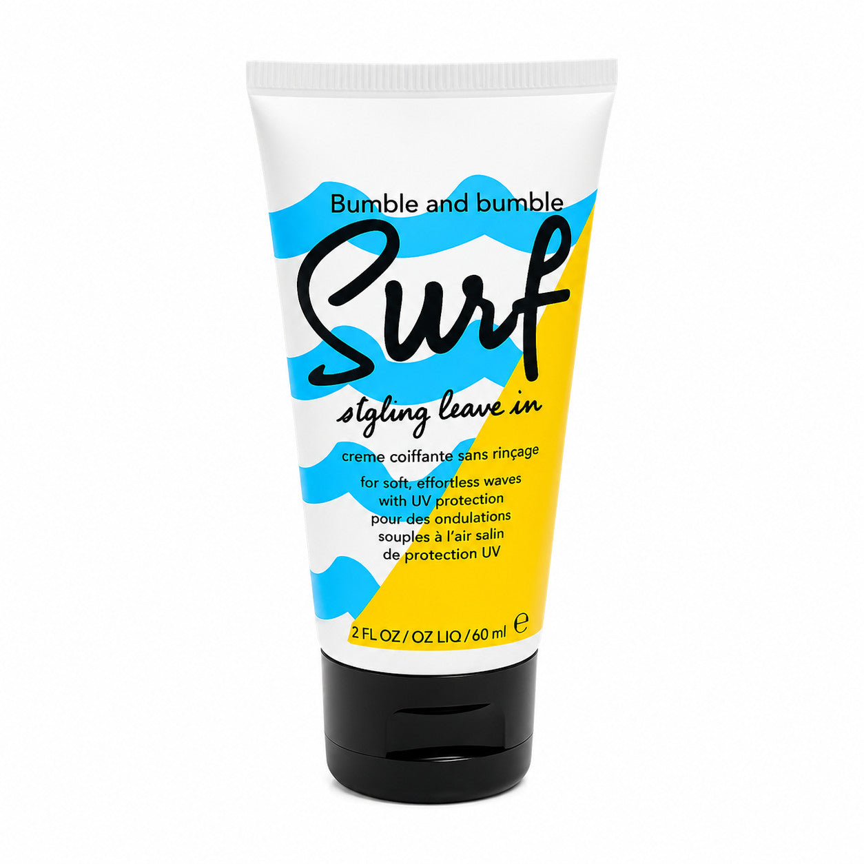 Hair Styling Leave-In Gel Cream for Beach Waves - 2 oz / 60 ml