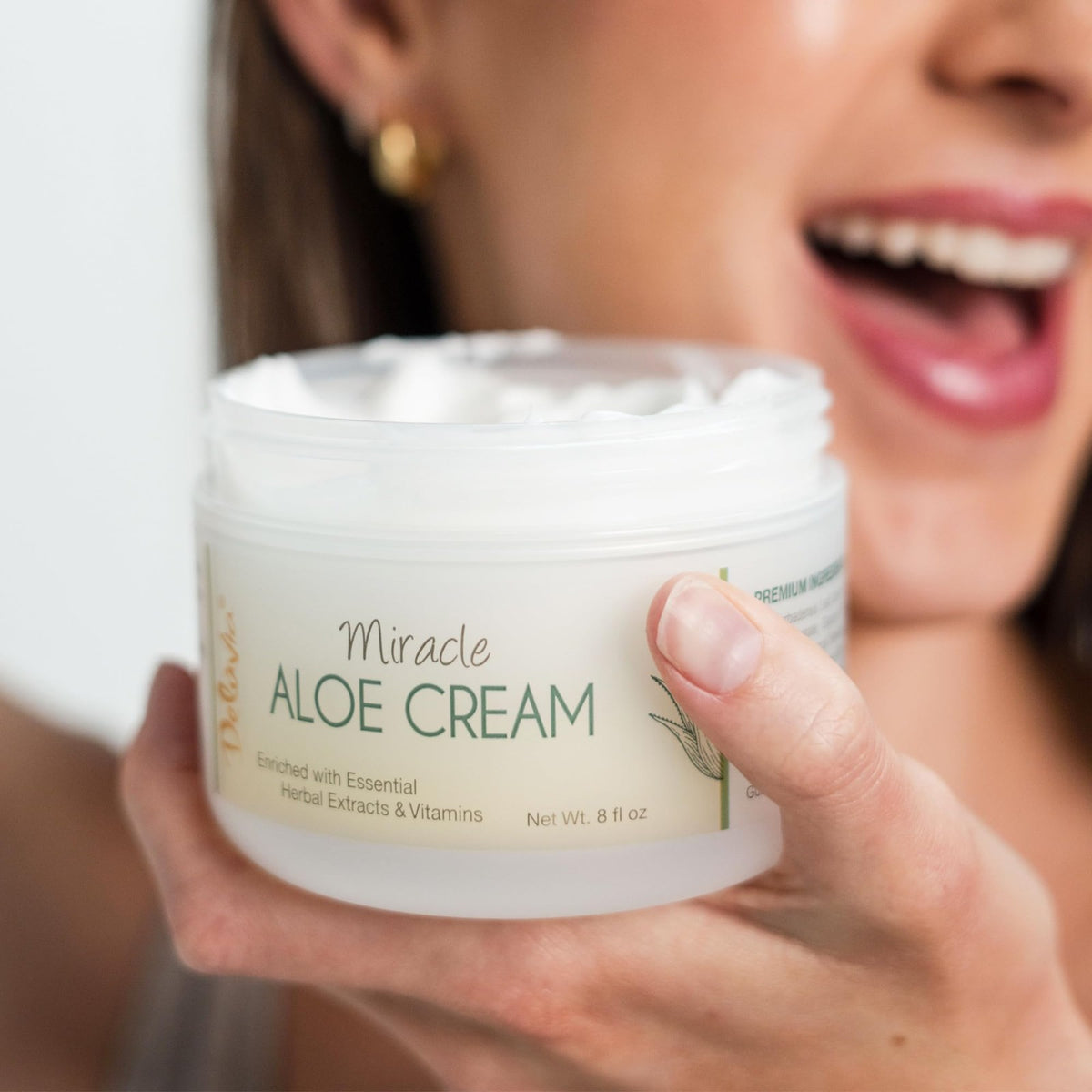 Aloe Vera Face & Body Moisturizer with Vitamin E - 2 oz
