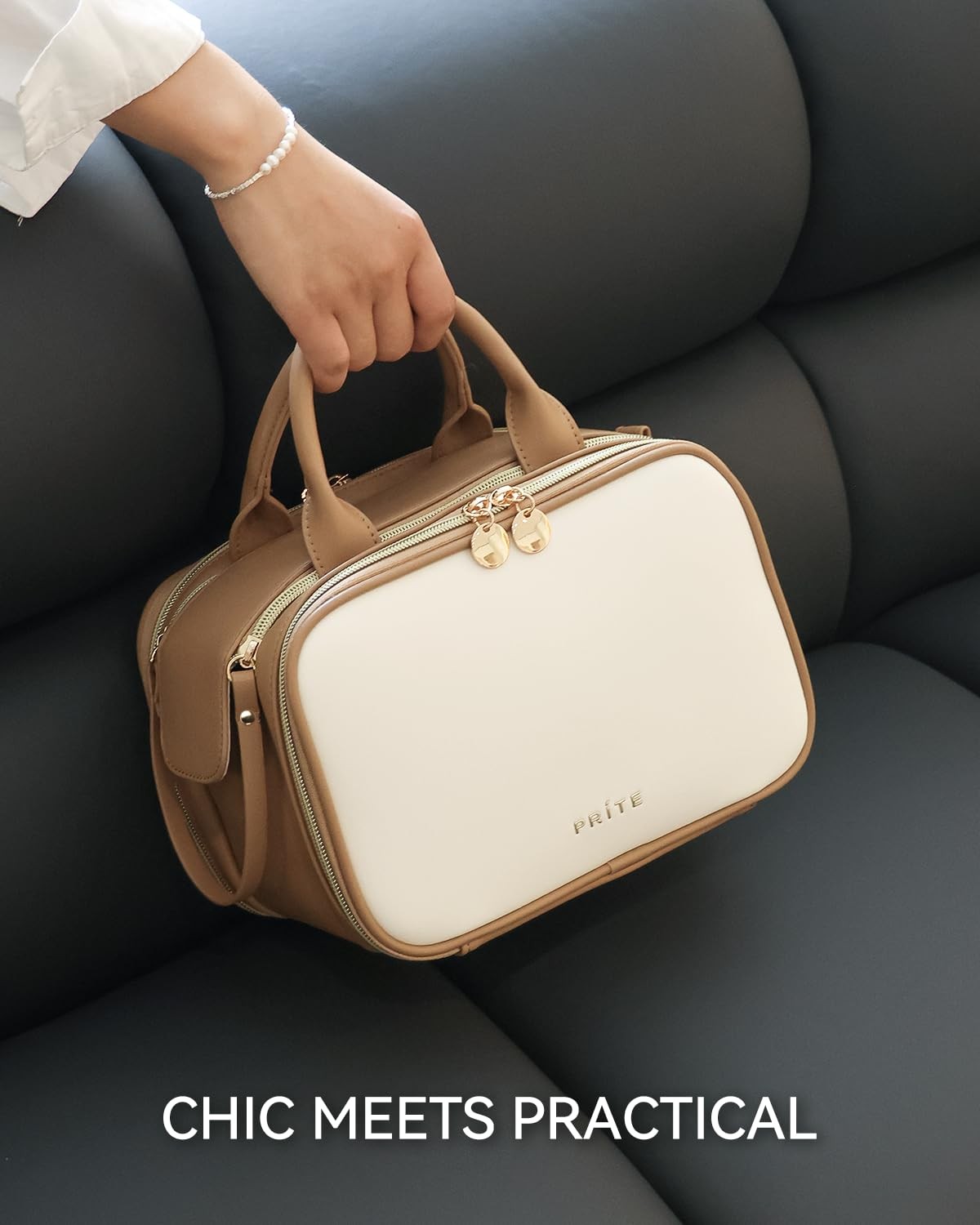 Large Capacity Waterproof Travel Makeup Bag - Organizer & Gift