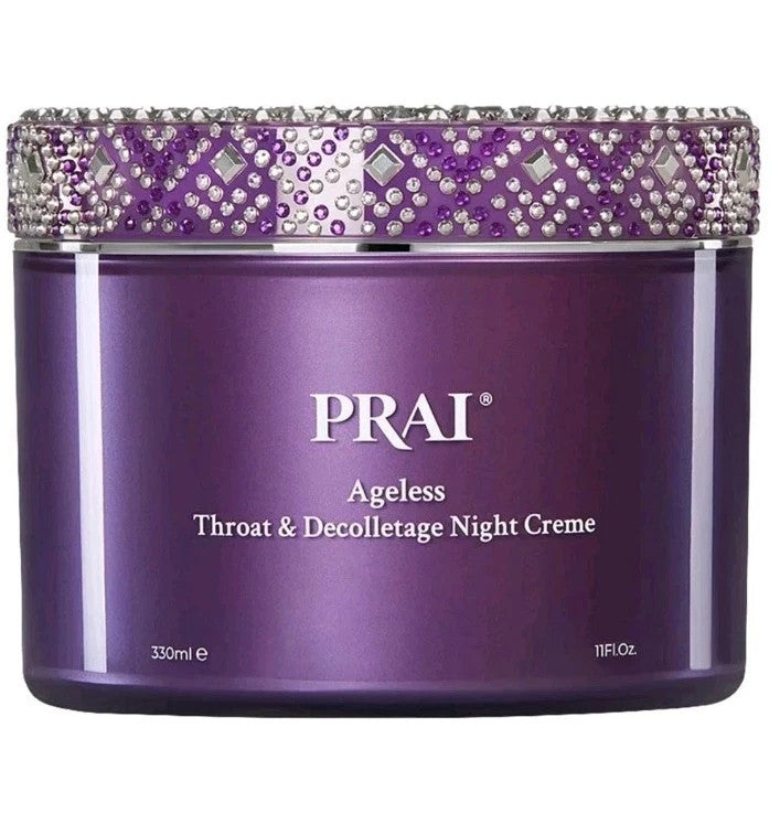 Ageless Throat and Décolletage Night Cream - Anti-Aging Moisturizer for Neck & Chest