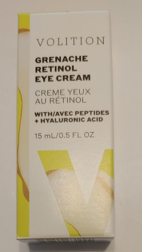 Volition Grenache Retinol Eye Cream - 0.5 fl oz Age-Defying Eye Treatment