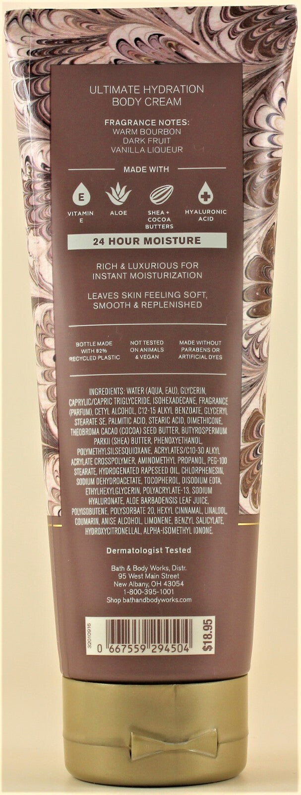 Cozy Vanilla Bourbon Body Cream Lotion 8oz - 4 Pack