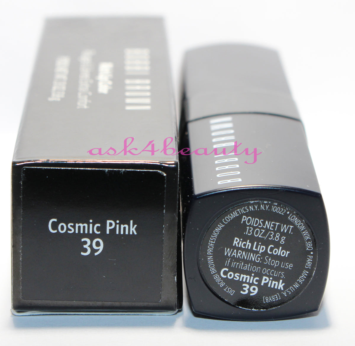 Lipstick for Women - Long-Lasting Moisturizing Lip Color in Cosmic Pink 39