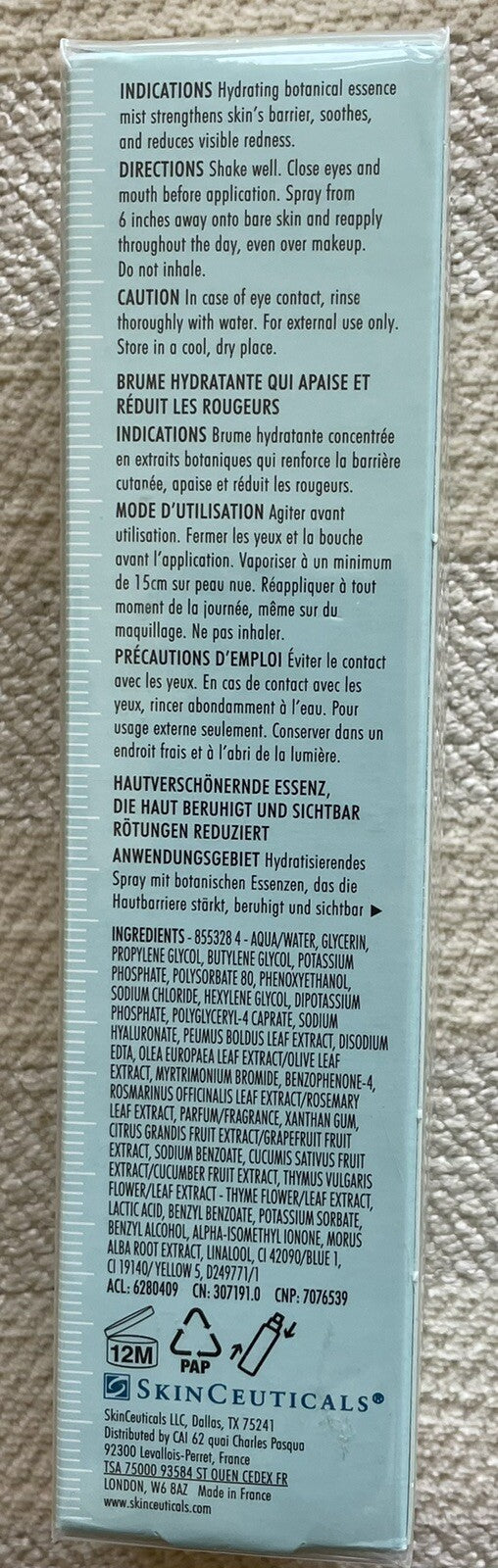 SkinCeuticals Phyto Corrective Essence Mist 1.7 Oz Full Size Sealed Authentic