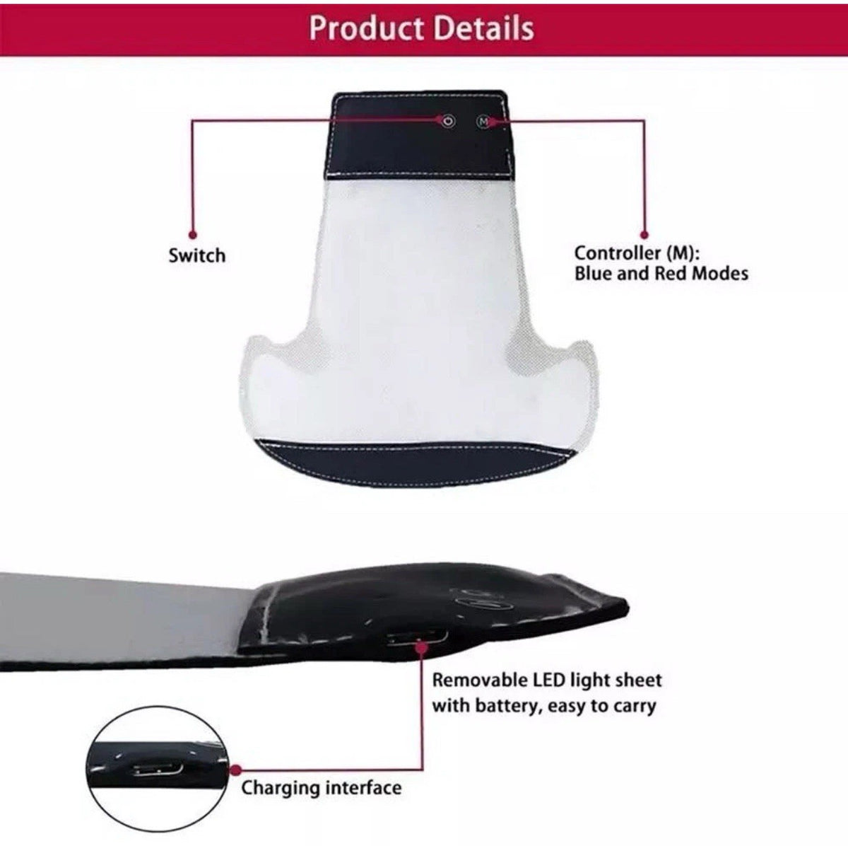 LED Hair Growth Cap – Red Light Therapy Hat 630nm