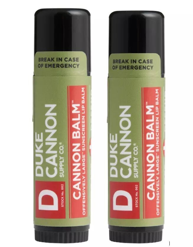 Men's SPF 15 Tactical Lip Balm with Mint - Protects & Repairs