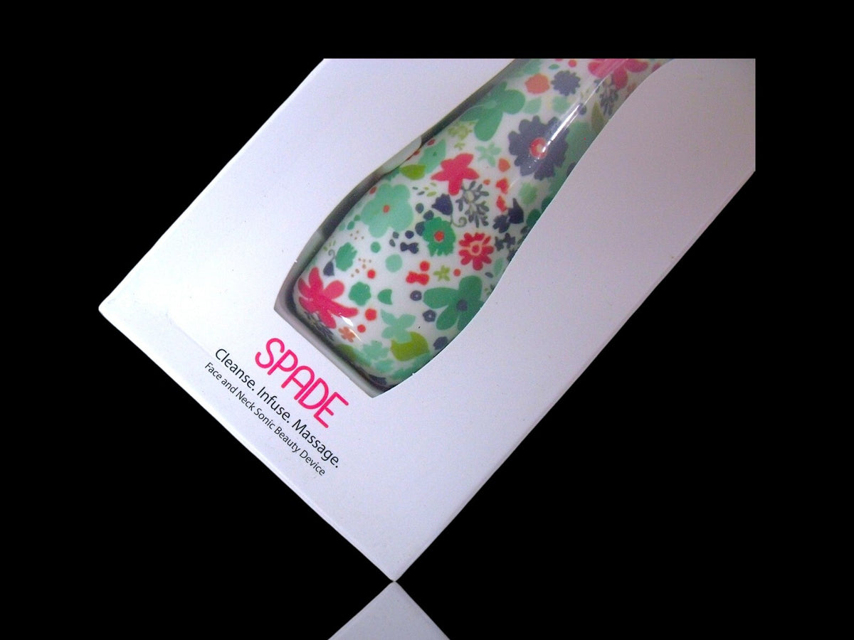 Spade Face & Neck Sonic Cleansing Device with Infuse Massage