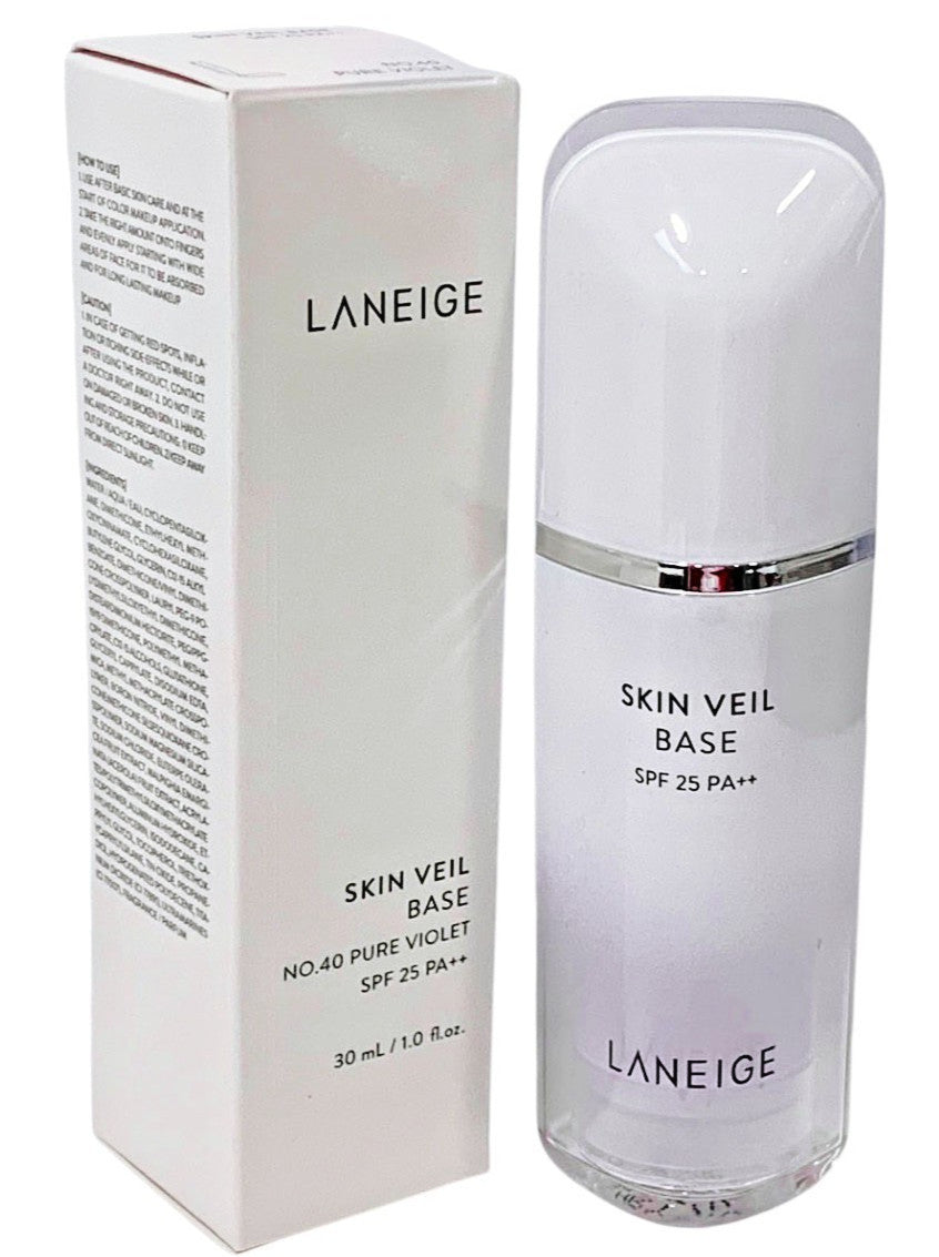 Laneige Skin Veil Base No.40 Pure Violet SPF25 PA++ 30ml Brightening Primer