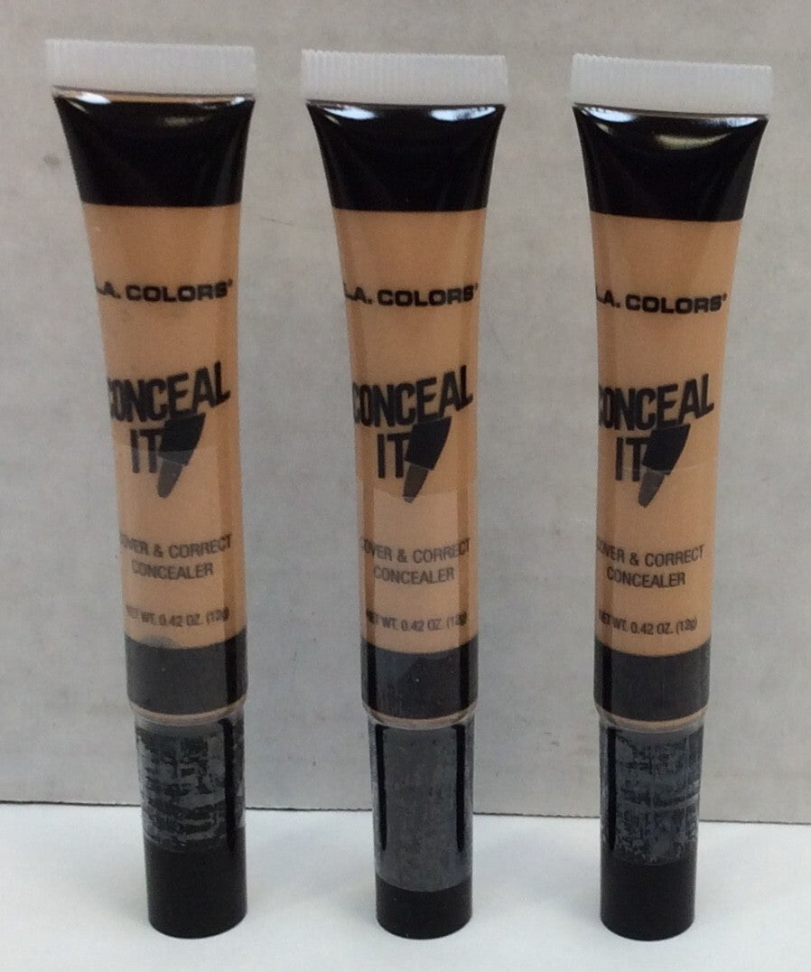 Concealer Set - Tan Cover & Correct Makeup Correctors, Lot of 3