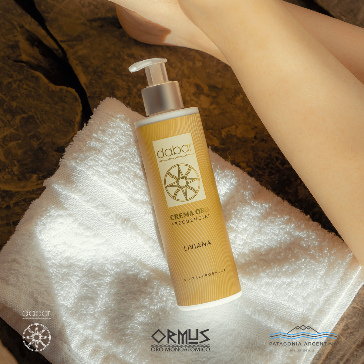 ORMUS Gold Cellular Stress Relief Cream 6.7oz with Ancient Alchemy Secrets