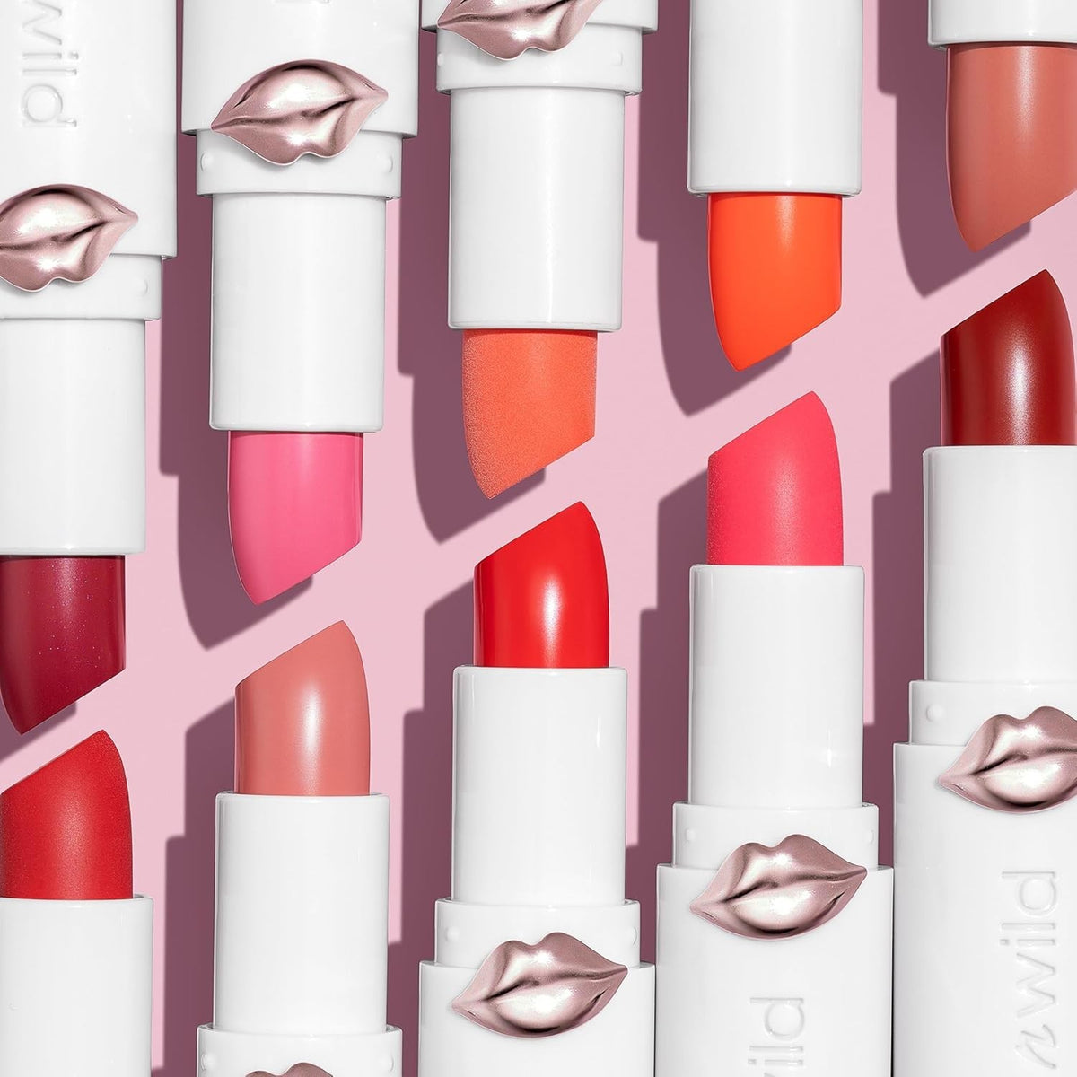 Cruelty-Free High-Shine Lipstick in Mad for Mauve - Buildable, Nourishing Color