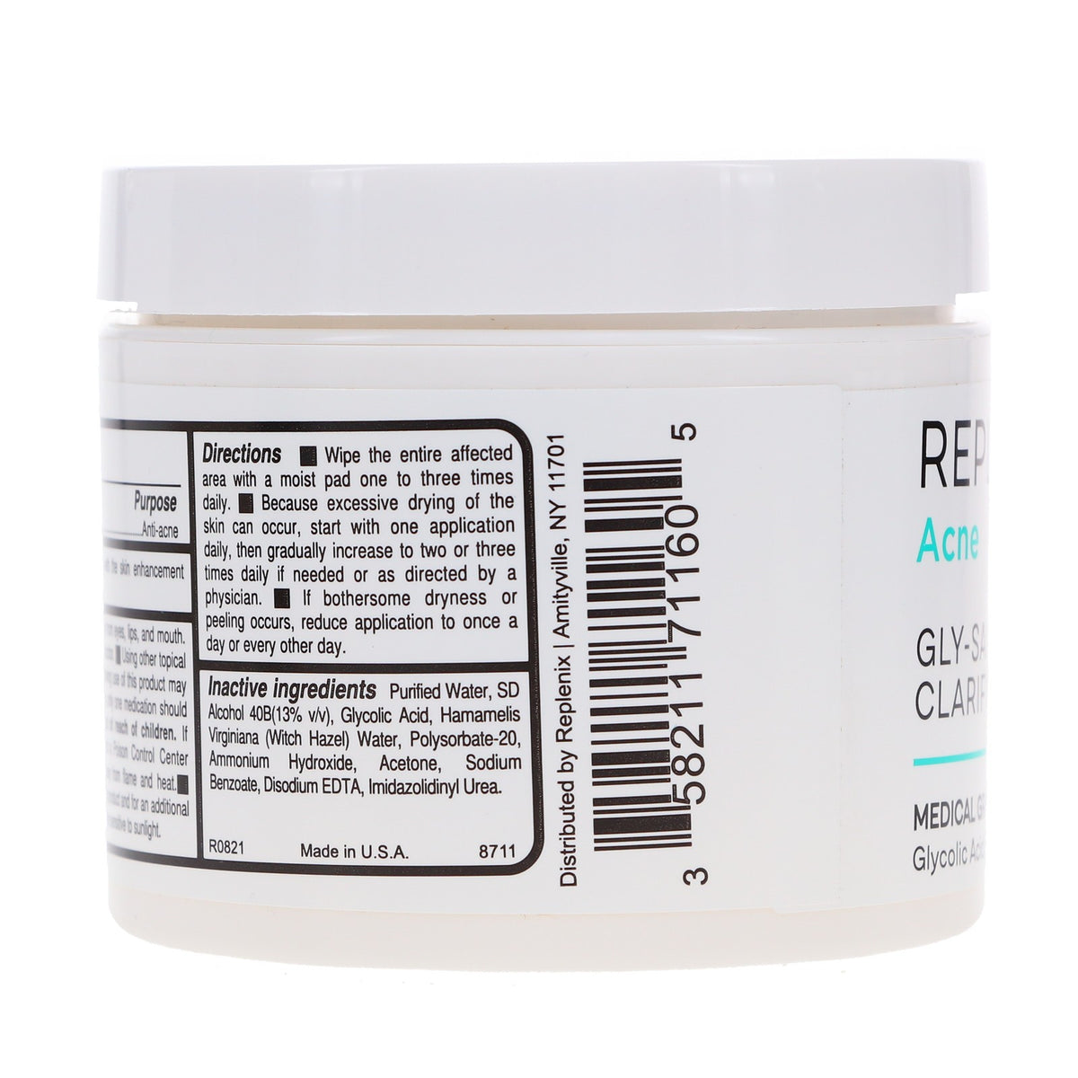 Gly-Sal 5-2 Clarifying Pads for Acne & Skin Care - 60 Count