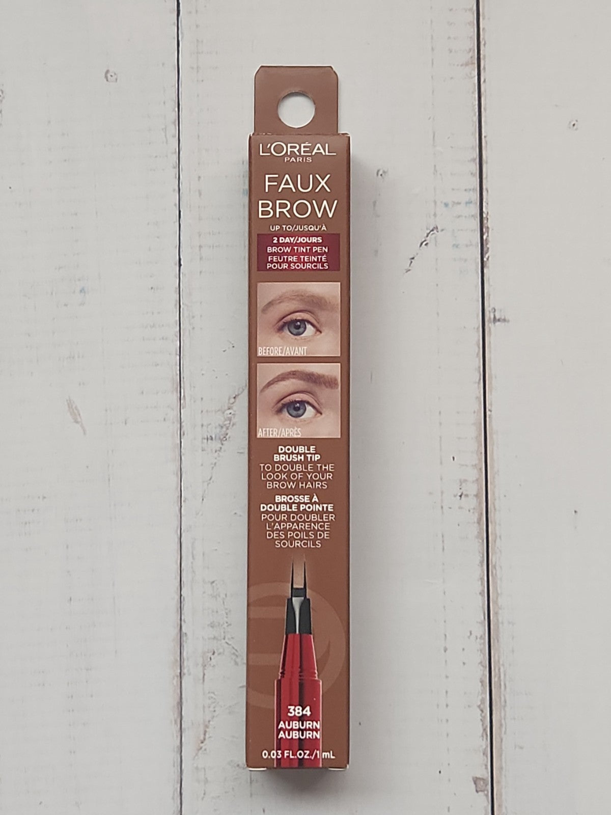 L’Oréal Faux Brow Waterproof Eyebrow Color Pen - Choose Your Shade