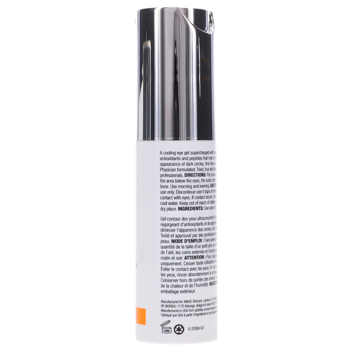 Hydrating Eye Recovery Gel with Vitamin C for Dark Circles & Fine Lines - 0.5 oz