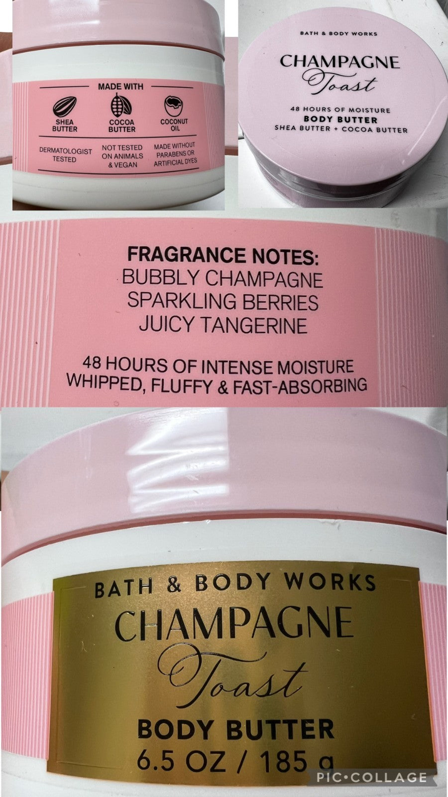 Body Butter Cream Moisturizer - Multiple Scents, 6.5-8 oz