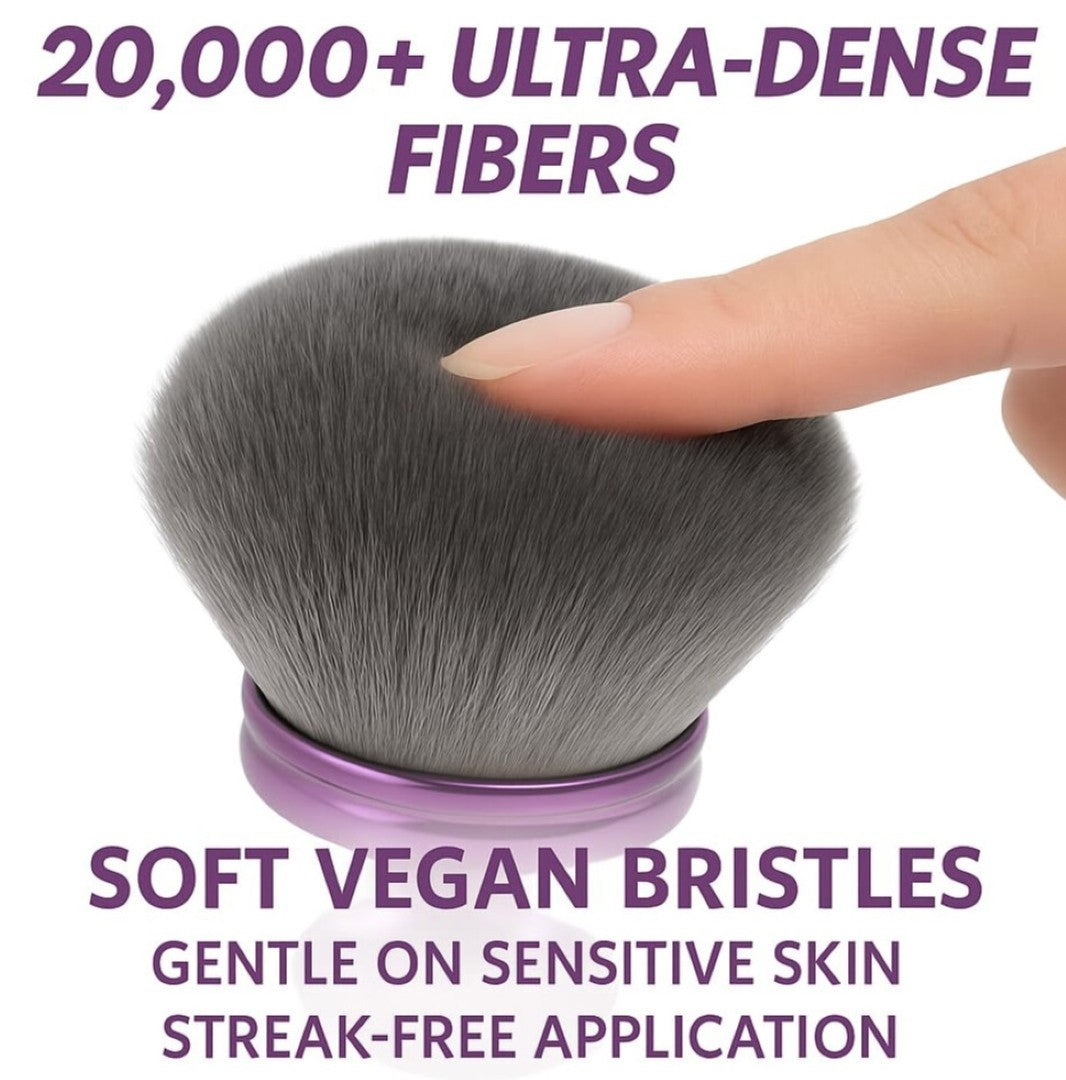 Large Body Makeup Brush - 3.2 Inch Kabuki for Self-Tanner & Foundation
