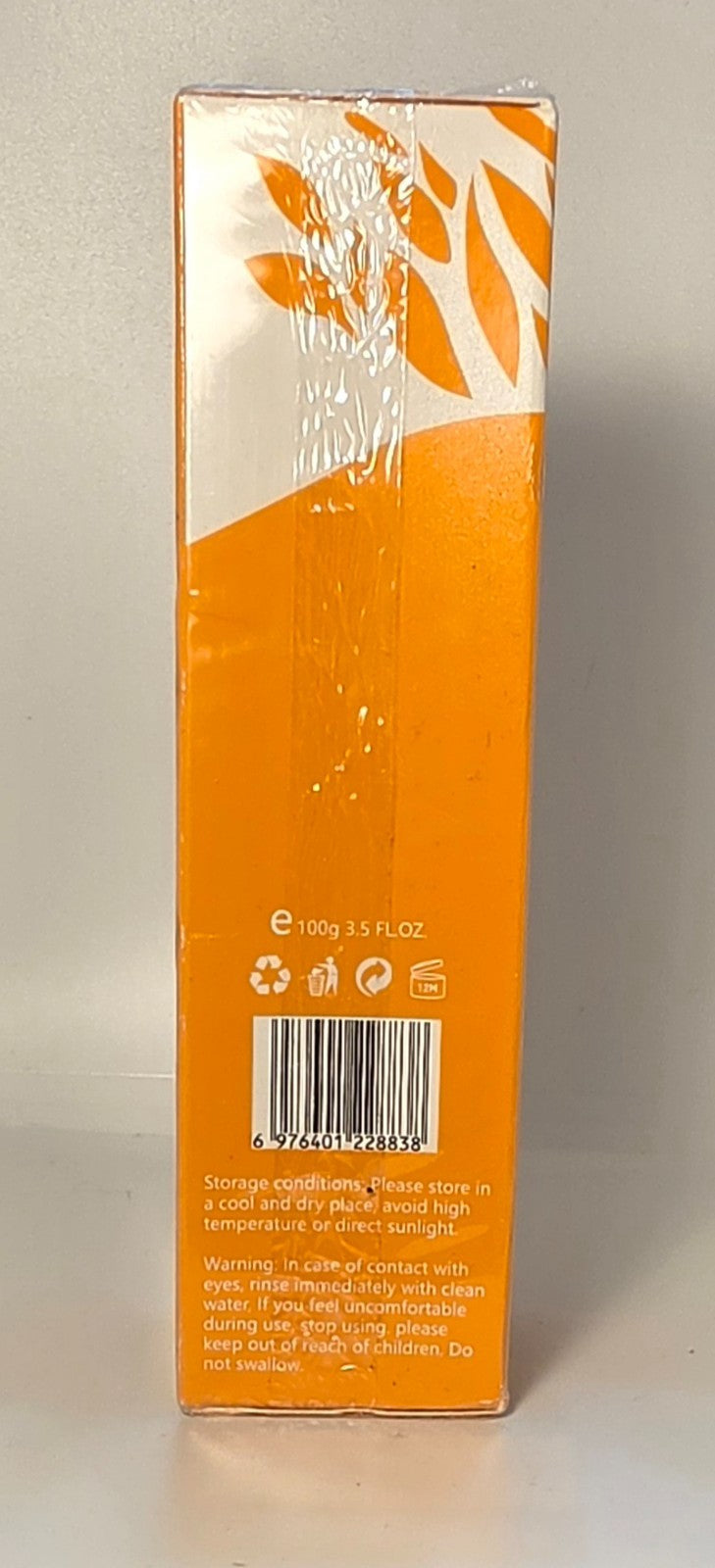100g Orange Enzymes Facial Skin Exfoliating Brightening Scrub Gel