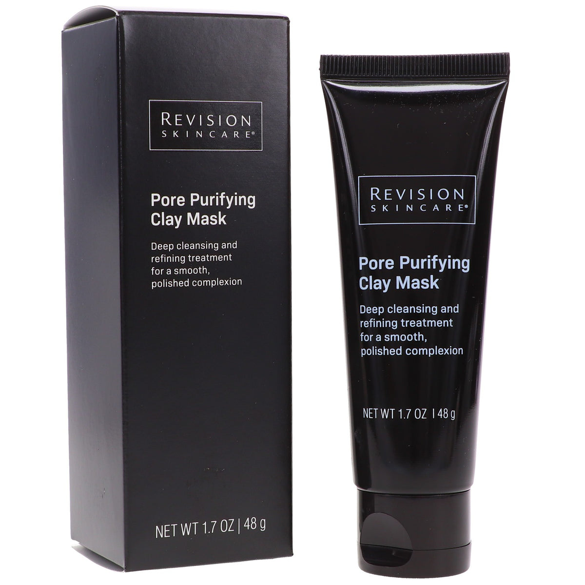 Pore Purifying Clay Mask for Oily Skin - 1.7 oz Deep Cleansing Facial Treatment