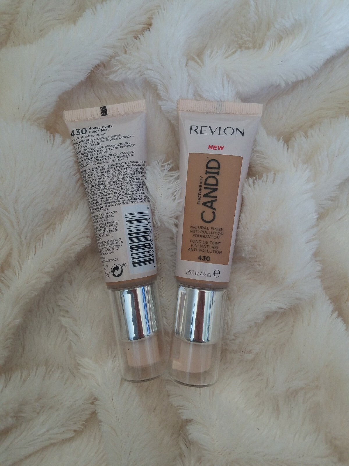 Revlon Photoready Candid Foundation Honey Beige 430 2-Pack - Face Makeup