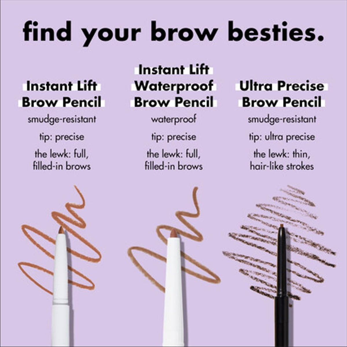 e.l.f. Instant Lift Brow Pencil Dual-Sided with Spoolie - Auburn