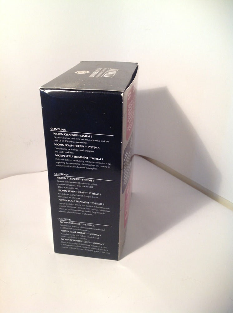 Nioxin Thinning Hair System Set For Medium Coarse Chemically Enhanced
