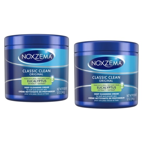Deep Cleansing Facial Cream - 2 Pack Noxzema Original 12Oz Each